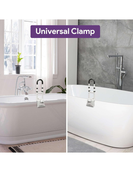 Barra de Agarre Ajustable ProHeal para Bañera - Seguridad 300 lb