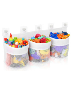 Organizador de Juguetes de Baño PVC 3 Compartimentos Shaowu