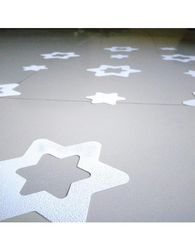 Stickers Antideslizantes para Ducha Compac Safe-T-Shapes Estrella 14 Piezas