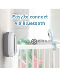Monitor de Bebé Lollipop Pistacho con Cámara y Sensor Ambiental 2