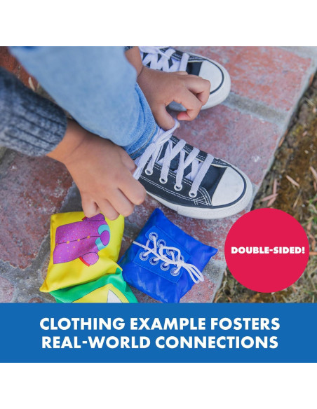 Bolsas de Frijoles para Aprender a Vestirse Educational Insights