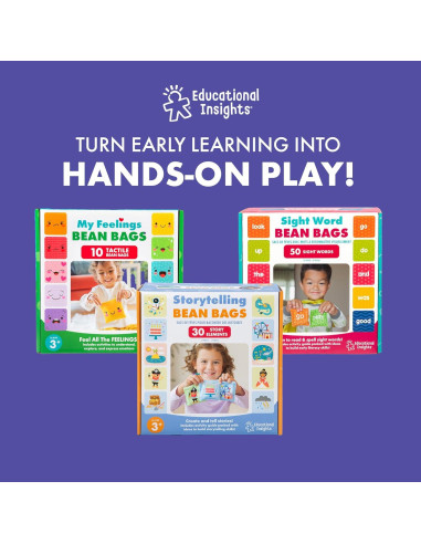 Bolsas de Frijoles para Aprender a Vestirse Educational Insights