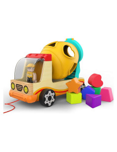 Clasificador de Formas de Madera TOP BRIGHT para Niños 2 Años