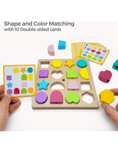 Juguetes de Silicona Apilables Jispring 3-en-1 para Demencia 2