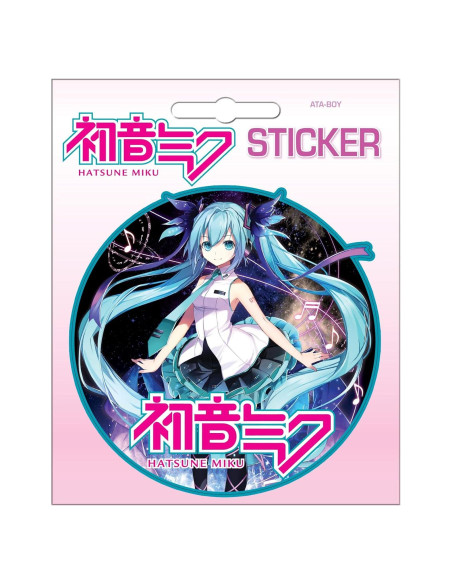 Pegatina Anime Hatsune Miku Ata-Boy 10.16 cm Multicolor Pegatina Anime Hatsune Miku Ata-Boy 10.16 cm Multicolor