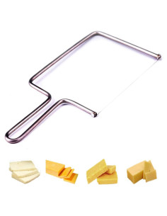 Cortador de Queso Bremen de Acero Inoxidable con 2 Alambres