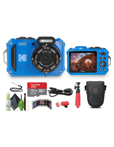 Cámara Digital KODAK PIXPRO WPZ2 16MP Resistente al Agua y Golpes
