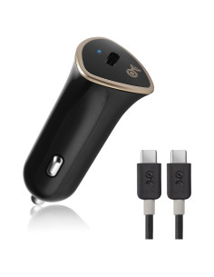 Cargador de Coche USB-C 15W 3A Cable Matters con Cable 1m