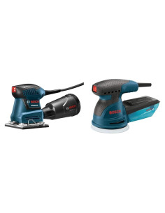 Lijadora Orbital Bosch GSS20-40 2.5A 5" con Colector de Polvo