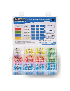 Kit de Conectores Termocontraíbles Blazewraps 400PCS Impermeables