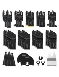 Juego de 36 Cuchillas de Sierra Oscilante MATSOOKA Universal