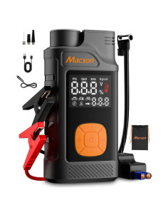 Arrancador de Salto Macson M180 1500A con Compresor 150PSI