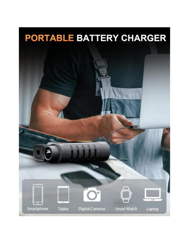 Arrancador de Salto Macson M180 1500A con Compresor 150PSI