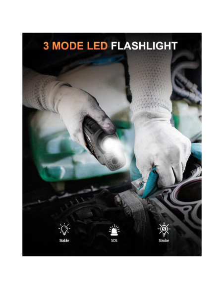 Arrancador de Salto Macson M180 1500A con Compresor 150PSI