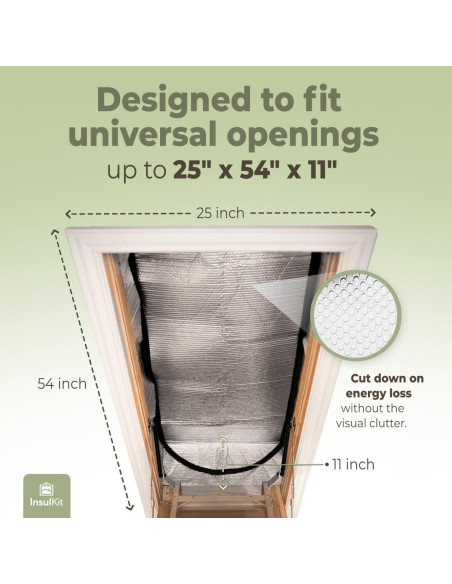 Cubierta de Aislamiento para Escaleras de Ático InsulKit 137x64x28cm R15