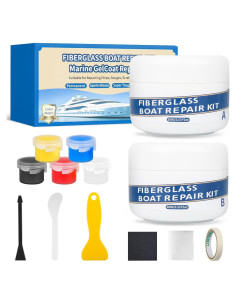 Kit de Reparación de Gel Coat VerdeVilla FRKB-003 200g