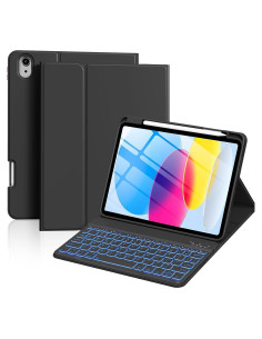 Funda con Teclado Inalámbrico Aoub para iPad 11" y 10" Gen