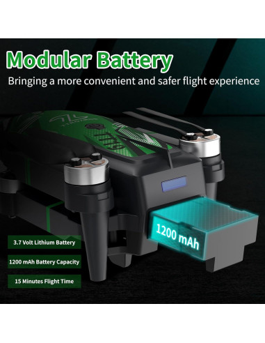Drone TTROARDS TT19 con cámara HD 1080P y evitación de obstáculos
