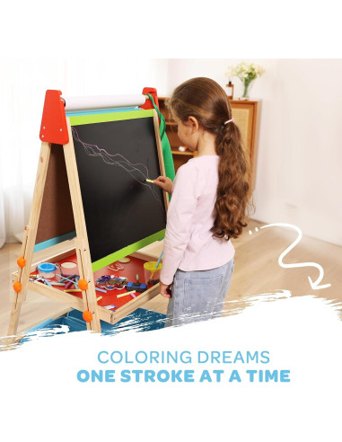 Caballete de Arte Ajustable BPMFKID J23B05 para Niños