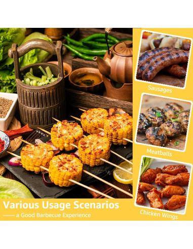 16 Platos de Plástico Transparentes LOPYXBR para Mazorcas