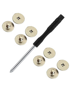 8 Tornillos de Bisagra para Laptop Xininyia con Destornillador