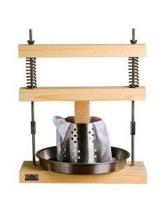 Prensa de Queso y Tofu Booneve de Madera, 95 kg de Presión