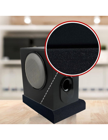 Almohadillas de Aislamiento Acústico Goldhik 28x19cm para Monitores