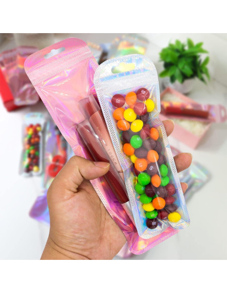 160 Bolsas Holográficas Reutilizables INKNOTE 24x6.5cm y 18.5x6cm