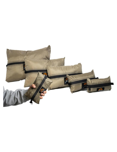 Bolsa de Almacenamiento VIAM Outdoors 5 Piezas Impermeable Marrón