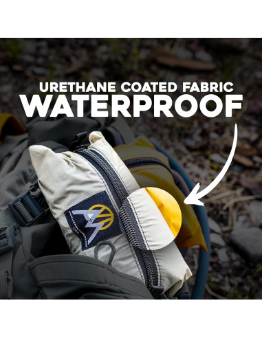 Bolsa de Almacenamiento VIAM Outdoors 5 Piezas Impermeable Marrón