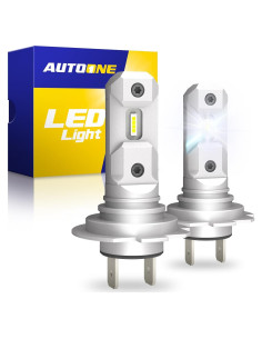 Bombillas H7 AUTOONE Súper Brillantes 6500K - Paquete de 2