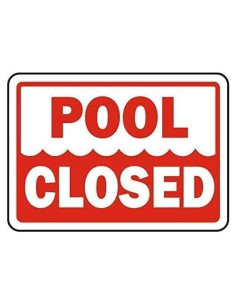 Señal de Metal de Advertencia para Piscina 20x30 cm MDRHCSW