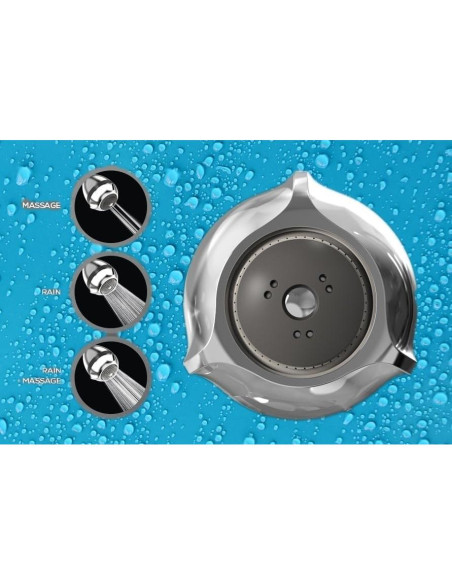 Ducha Masajeadora Fire Hydrant Spa Take A Shower Cromo