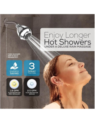 Ducha Masajeadora Fire Hydrant Spa Take A Shower Cromo