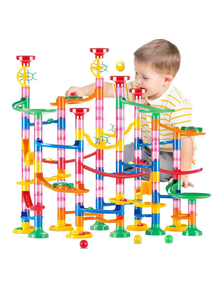 Pista de Canicas LESSETI 133 Piezas Juguete Educativo STEM