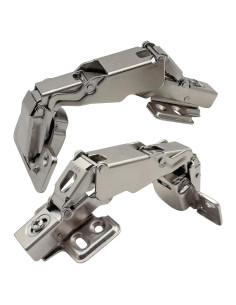 Bisagras de Gabinete Sin Marco Li-TianFeng 180 Grados Cierre Suave