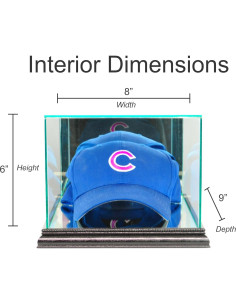 Exhibidor de Gorras Perfect Cases Madera con Vidrio UV 2