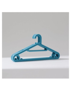 Perchas Portátiles Plegables Genérica - 5 Unidades Azul