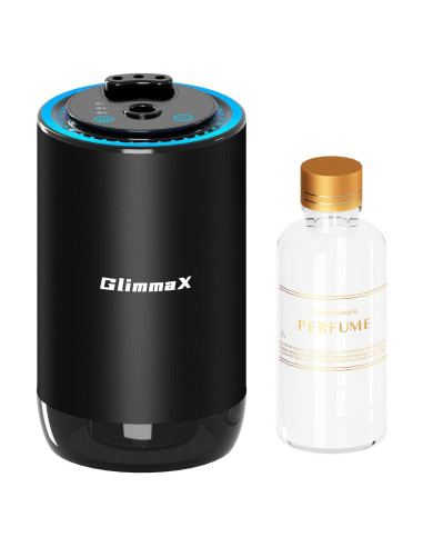 Ambientador de Aire Inteligente GlimmaX Negro 50ml con Luz RGB
