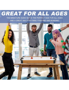 Mesa de Hockey de Aire RAYKEEP 101.6x50.8cm Madera Clara 2