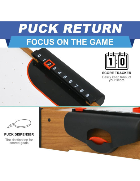 Mesa de Hockey de Aire RAYKEEP 101.6x50.8cm Madera Clara