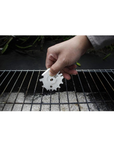 Raspador de Acero Inoxidable MSY BIGSUNNY 40.64 cm para Parrilla 2