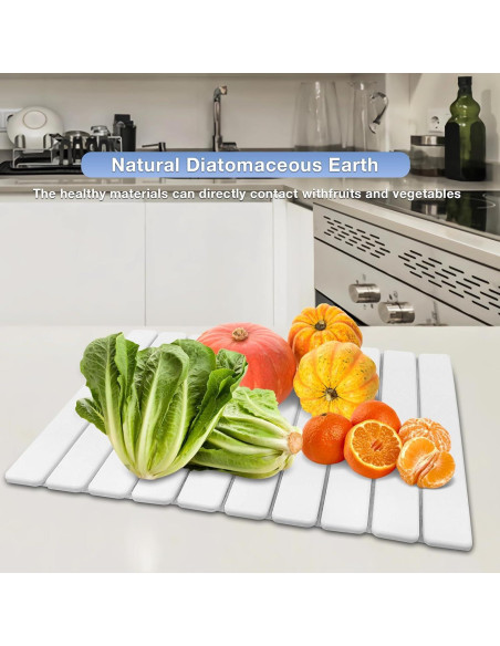 Mate de Secado de Piedra Diatomácea RAIN SPIRIT 61x41 cm