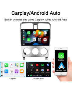Estéreo de Coche Android 13 Subaru Forester 2002-2008 9" 2