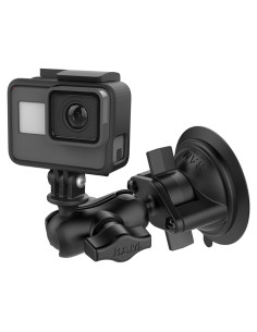 Soporte de Ventosa Twist-Lock RAM Mounts para Cámara de Acción