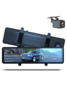 Espejo Retrovisor Inteligente 11.26" 4K Dash Cam CarPlay