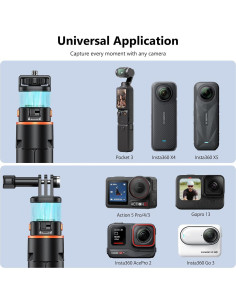 Trípode Selfie Pocket 3 VRIG Extensible 315-1610mm para GoPro 2