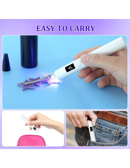 Luz UV KISREL 36W Doble Cara con Linterna UV 2 en 1