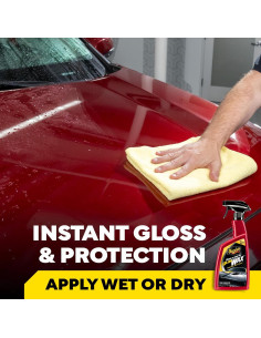 Cera en Spray Meguiar's Quik A1624 - 24 oz, Brillo y Protección 2