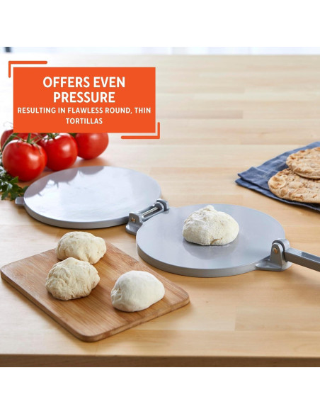 Prensa de Tortilla IMUSA 20.32 cm Aluminio Fundido